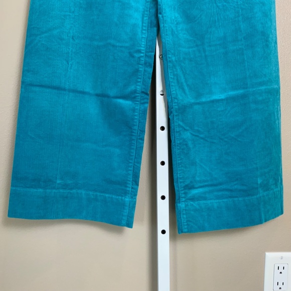 Anthropologie The Colette Cropped Wide-Leg Corduroy Pants by Maeve - Picture 11 of 16